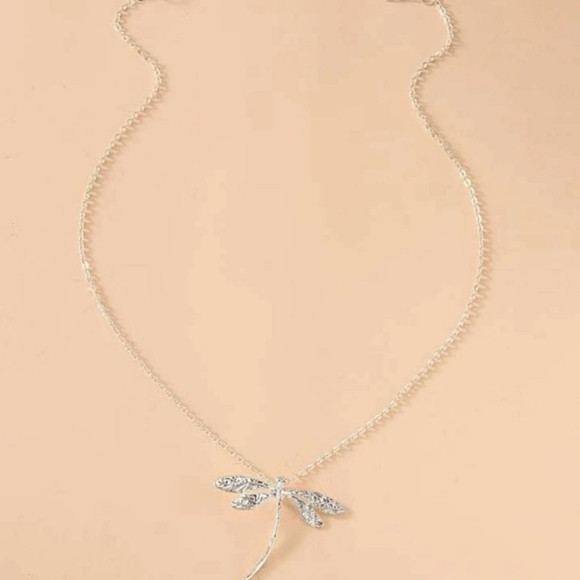 Dragonfly Necklace  Tarnish resistant NP - Picture 9 of 13
